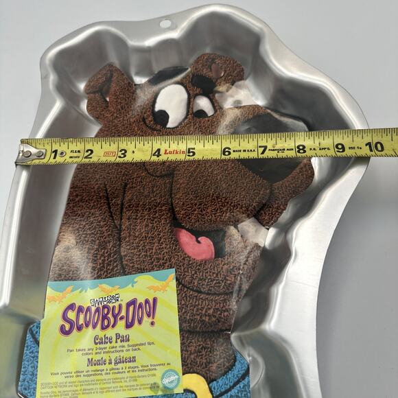Vintage 1999 Wilton SCOOBY DOO Cake Pan Baking Mold Hanna-Barbera #2105-3206 - Picture 5 of 5